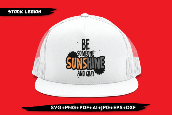 Be Someone Sunshine Gray - A Versatile Graphics Asset for Crafts