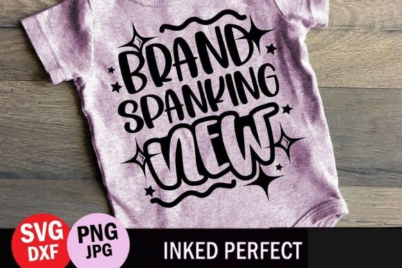 Brand Spanking New: A Versatile Graphic Design Asset for Crafts and Marketing