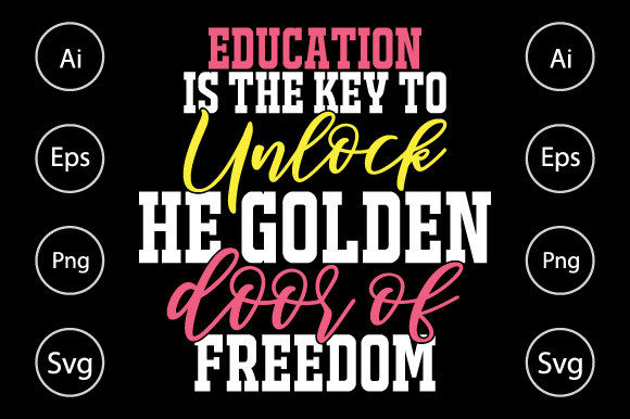 Education Is the Key to Unlock: A Graphic Design Asset Review