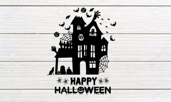 Halloween House Sublimation Bundle for Crafts and Graphics
