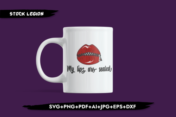 My Lips Are Sealed Graphic Design Asset Review