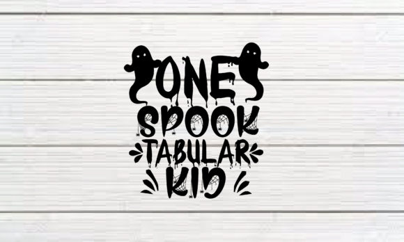 One Spooktabular Kid: A Halloween Graphic Asset for Local Business Branding