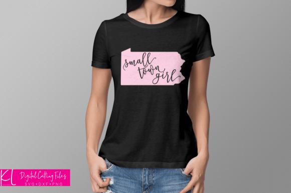 Pennsylvania Small Town Girl Graphics for Blog and Website Use