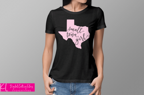 Texas Small Town Girl Graphics for Crafts and Creative Projects