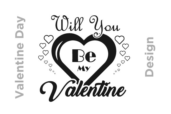 Will You Be My Valentine Graphics for Crafts