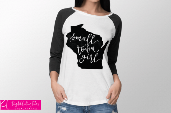 Wisconsin Small Town Girl Graphics for Local Business Branding